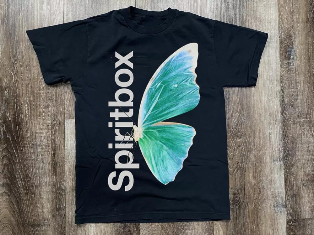 SPIRITBOX Eternal Blue Butterfly Band Short Sleeve Unisex S to 5XL T-shirt II212 Unisex T-Shirt XL