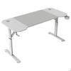 Bureau - MARS GAMING - MGD-ERGO140 - Hauteur Réglable 3 Positions - Surface Ergonomique - Métal