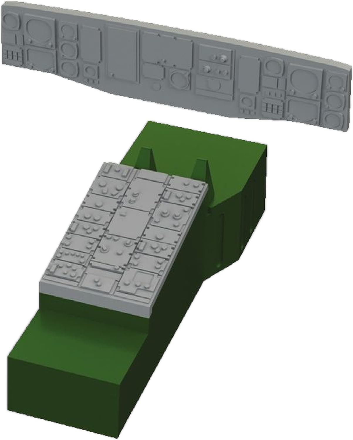 

eduard Смотри Приборная панель Пластиковые детали для модели EDU644311 1/48 UH-60A (для ИКМ) (Самолет)