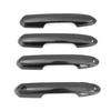 4x Car Carbon Fiber Style Door Handle Cover Trim Fits Toyota Highlander -21