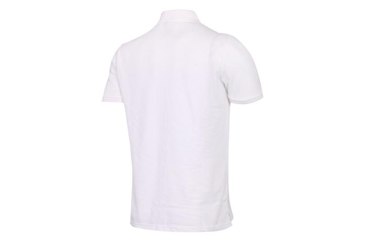 Nike Polo Shirts Men's White Polo Collar Moderate Straight Fit CN8765-100
