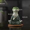 1pcs Snake Face Meditation Tea Pet Chinese Style Snake Desktop Ornament Home Tea Play Car Ornament Resin Handicraft Accessories