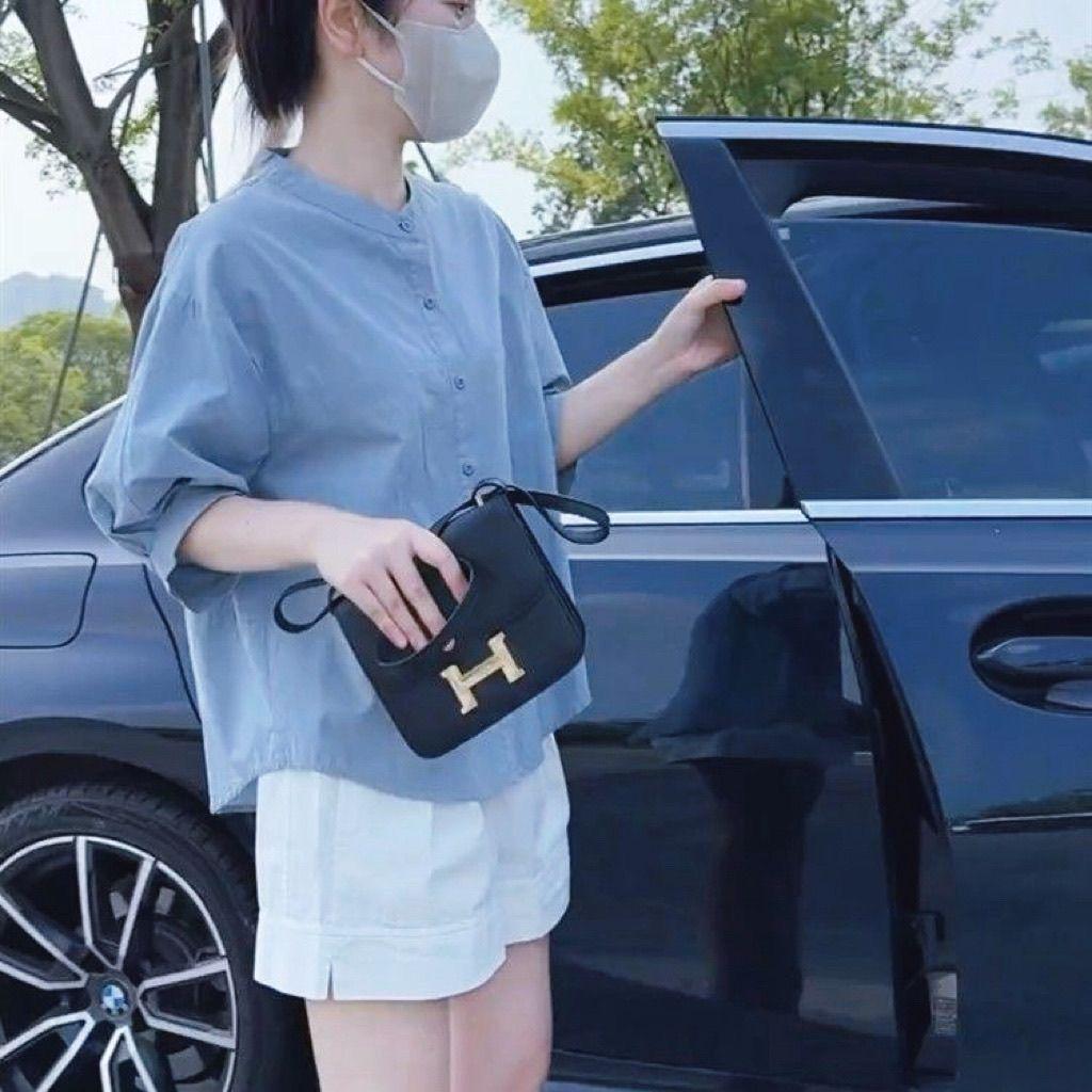 

2026 Trendy Slim-Fit Summer Top: Versatile, Stylish, and Age-Defying for Petite Figures Large синий