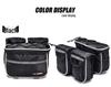 Waterproof Bicycle Top Tube Bag with Rain Cover - Four-in-One Mountain Bike Front Bag