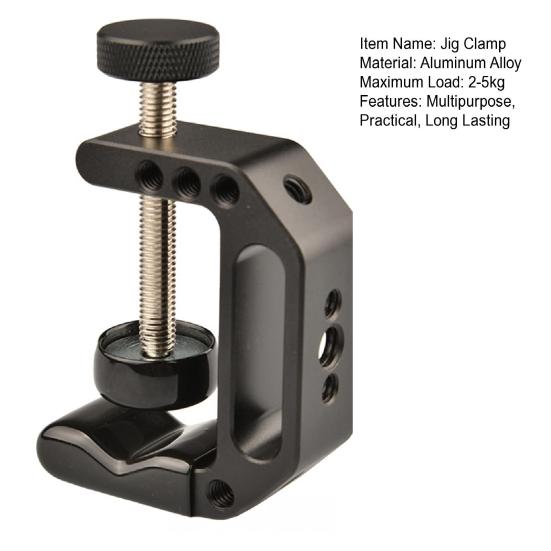 C-Clamp Multi Functional Adapter High Durability Adjustable Design Widely Used Desktop Mount Holder Jig Clamp