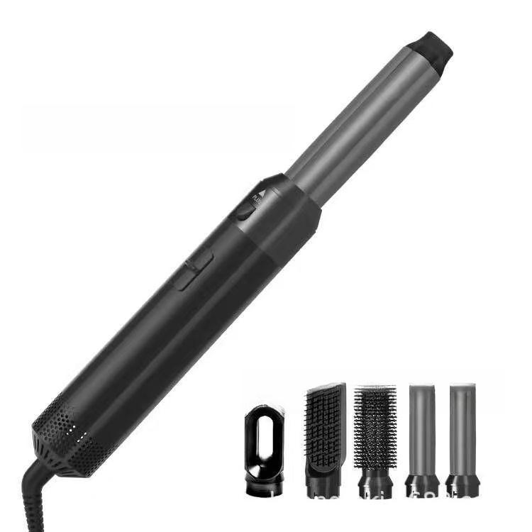 Five In One Hot Air Comb Multifunctional Hair Dryer and Straightener