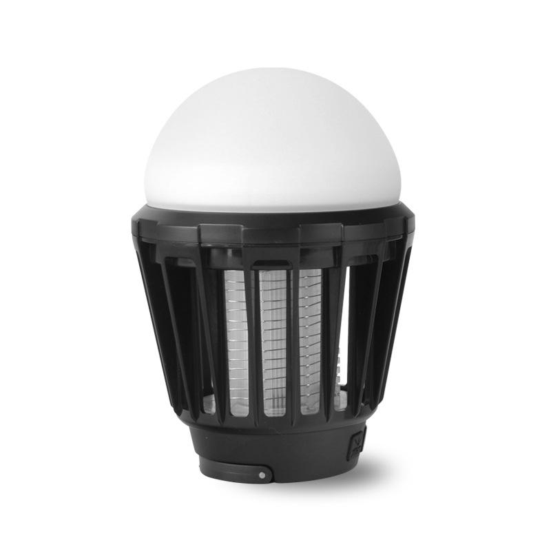 

Multifunctional LED Outdoor Mosquito Killer Lamp with Electric Shock & USB Charging чёрный