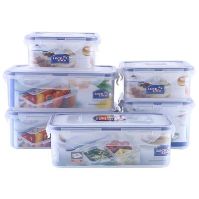 LocknLock Plastic Food Storage Container Set