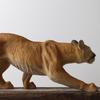 Light Luxury & High Simulation Cougar Animal Model Action Figure Gift Room Ornament Gk Decoration Trendy Toy Collector'S Gift