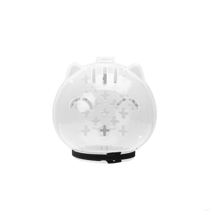 Comfortable Cats Muzzle Protective Space Helmet Prevents Licking Adjusting and Comfortable Head Cover for Pet Grooming X3UC