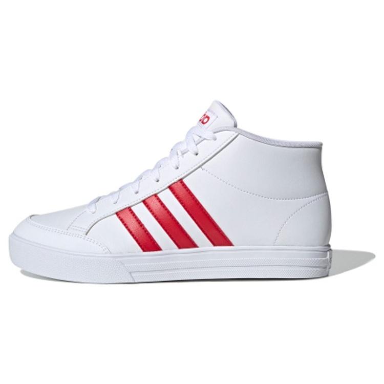 adidas neo Vs Set Mid White Red Men s FW5673 EU 46