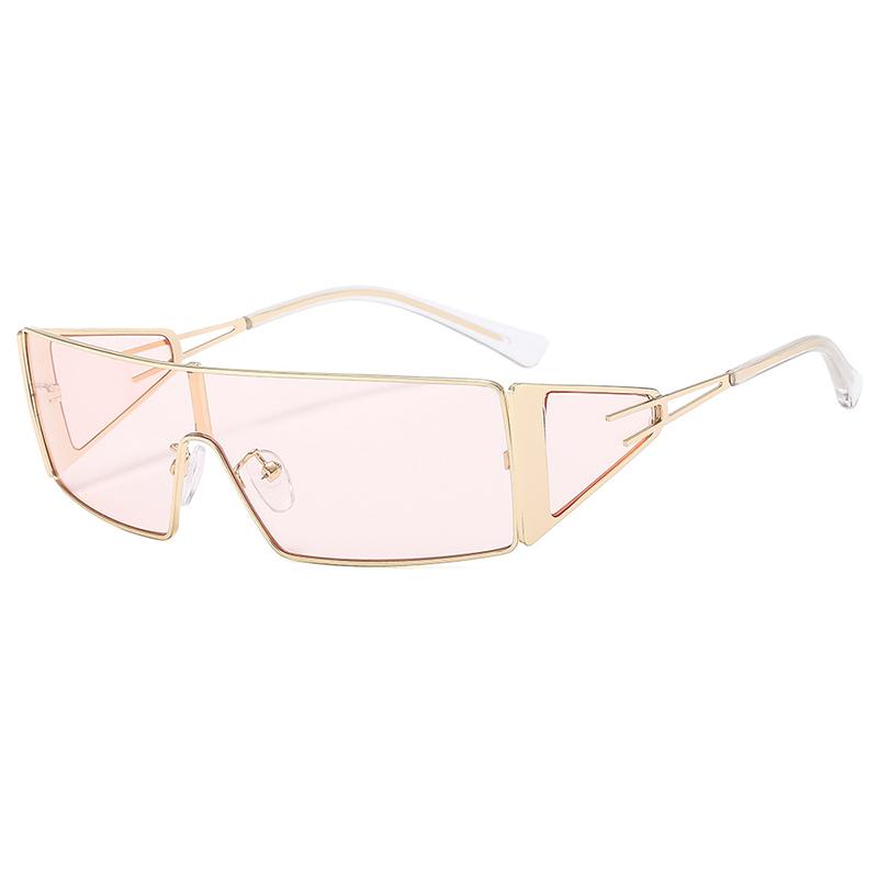 New Style Metal Fashion Future Technology Sunglasses Trendy Personality Design Sunglasses 3