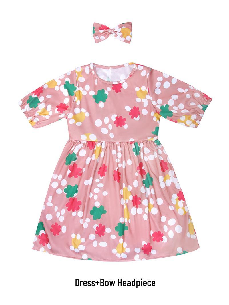 

Kids Halloween & Children s Day Grandma Cosplay Costume for Stage Performance S (105-115 cm)