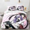 Anime Kotori Itsuka Cosplay Printed Bed Set Duvet Cover Pillowcase Bedding Set Bed Linen Sheet Quilt Cover Full Queen King Size