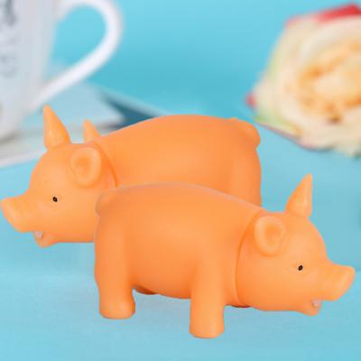 Lustiges Schwein Quetschen Quietschgeräusch Quietscher Erwachsene Kinder Ventil Dekompressionsspielzeug