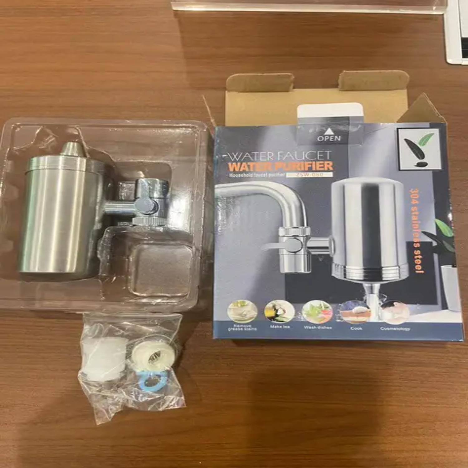 

Фильтр для воды из нержавеющей стали для кухни, предварительный фильтр, очиститель для бытовой водопроводной воды, прямая питьевая вода