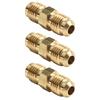 Brass Brass Gas Hose Connector Left Handed Threads Coupling