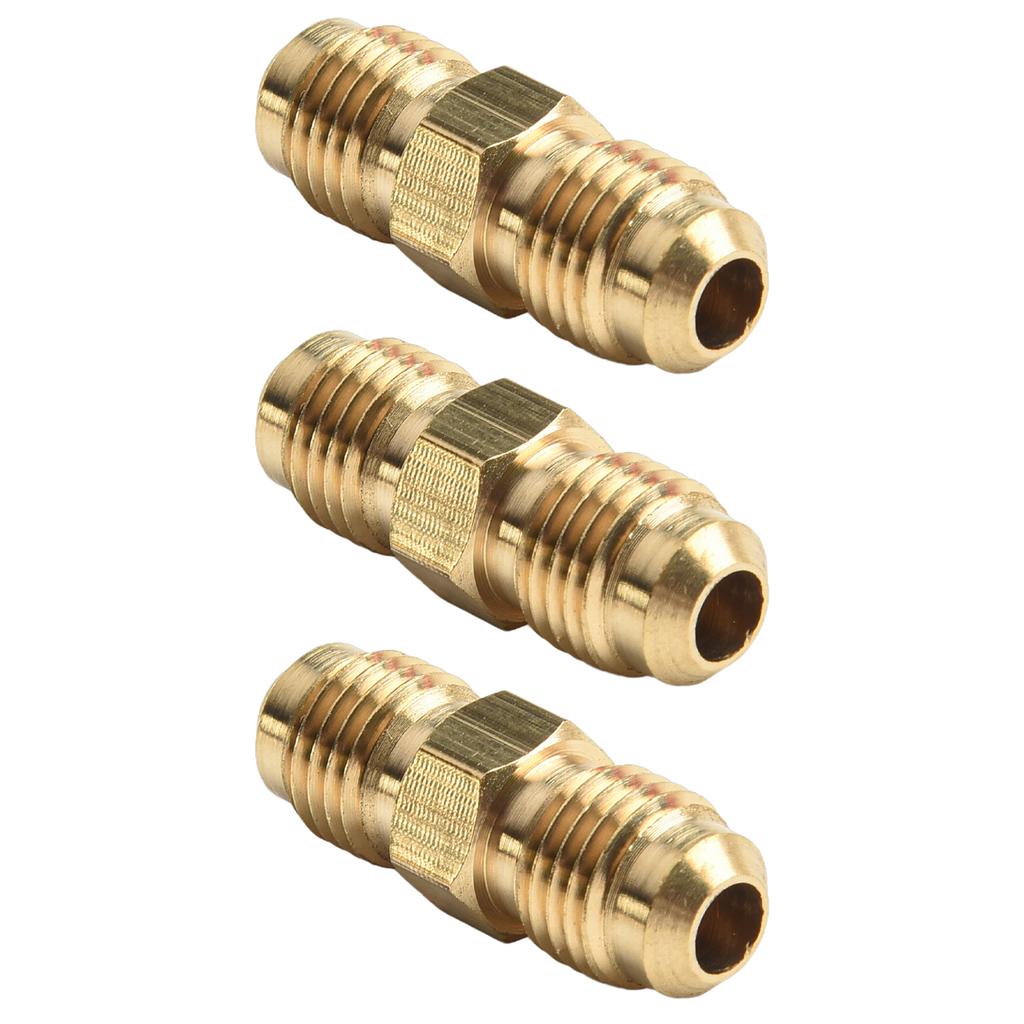 Brass Brass Gas Hose Connector Left Handed Threads Coupling
