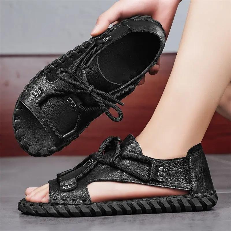 Flat Male Shoe Breathable Casual Big Size Outdoor Luxury H Barefoot New Summer Low Price Daily Use Buy Eva Stylish Men's Sandal