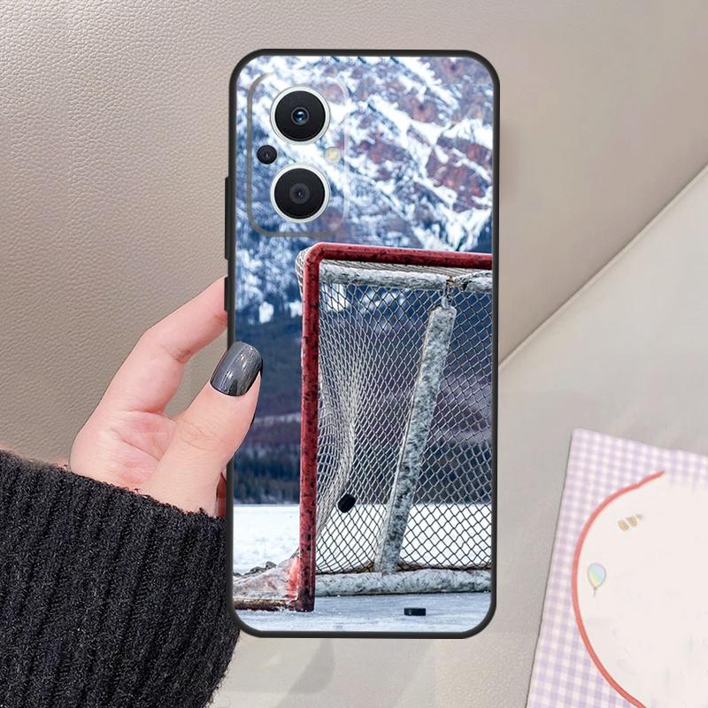 Ice Hockey Rink Sport Funda For OPPO Reno 10 11 12 13 14 Pro 8 7 Lite 11F 12F 13F 14F OPPO Find X8 X5 X6 X9 Pro Case