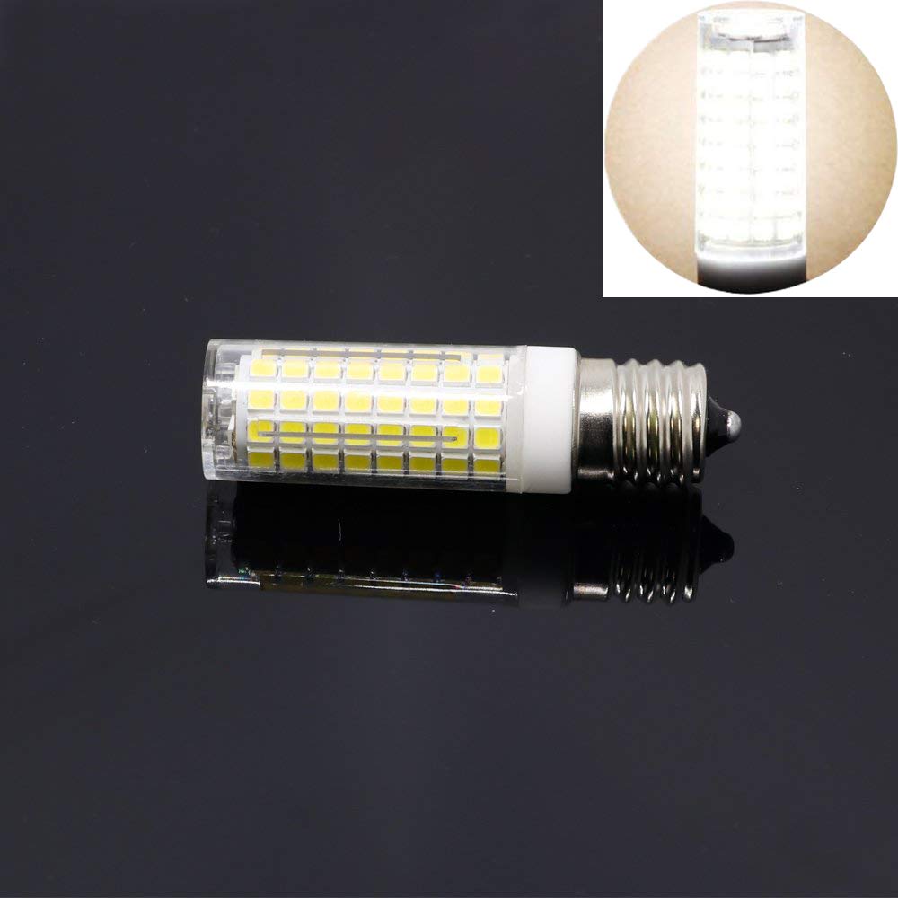 E17 Base, 8W 800LM, Equivalent To an 80W Halogen Lamp, 17mm Base Diameter, E17 LED Bulb, AC110V, 6000K Daylight White, Wide Beam Angle, Dimmable,