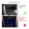 Gate Slot Cup Mat for Toyota Corolla Cross SUV 2021 2022 Anti-slip Pad Accessories Non-slip Mats Car Sticker Tidying