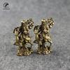 Classcial Copper God of Longevity Statue Longevity Miniatures Figurines Retro Brass Buddha Ornaments Home Decoration Accessories