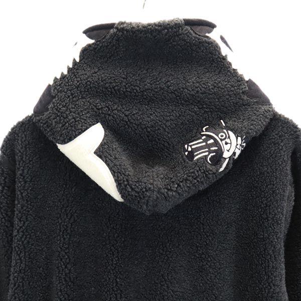 A BATHING APE Boa Panda Zip hoodie S Gray Men's Used