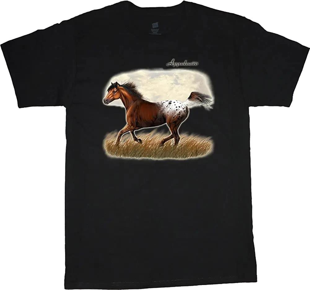 Cool Appaloosa Horse TShirt Appaloosa Horse Breed Tee Mens 100 Cotton Casual Tshirts Loose Top Size S3XL S