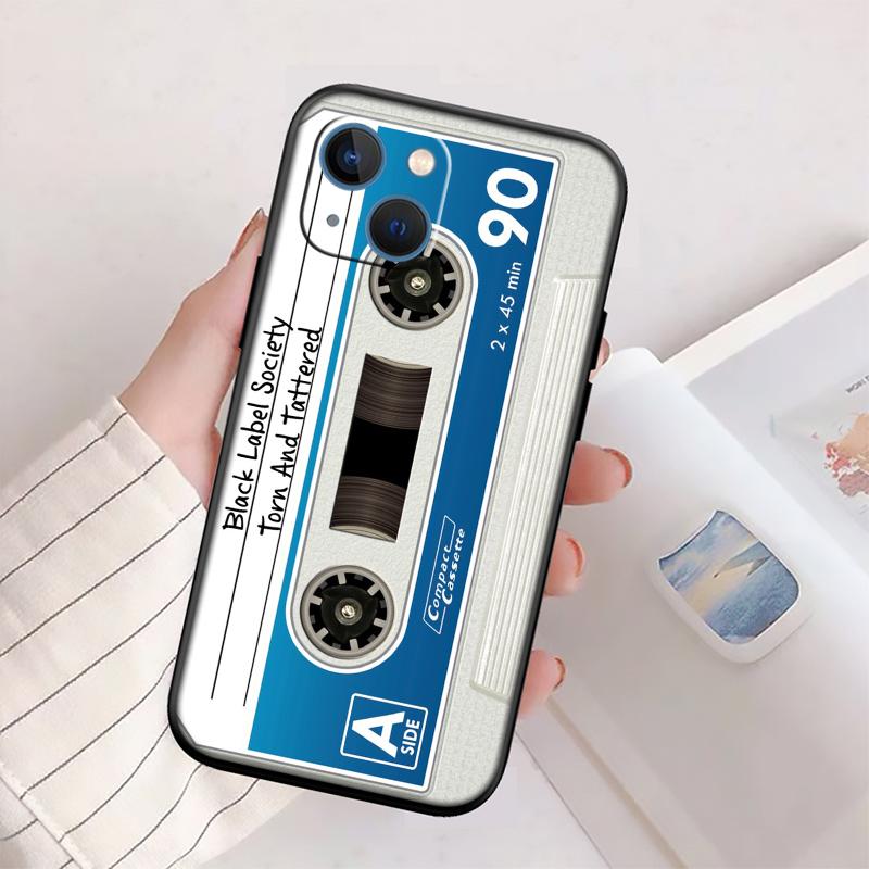 RP9 Boombox Tape Vintage New High-End Shell Phone Case for OPPO A3 Pro A72 A74 A76 A77 A77S A78 A79 A94 A95 A18 A40M A58