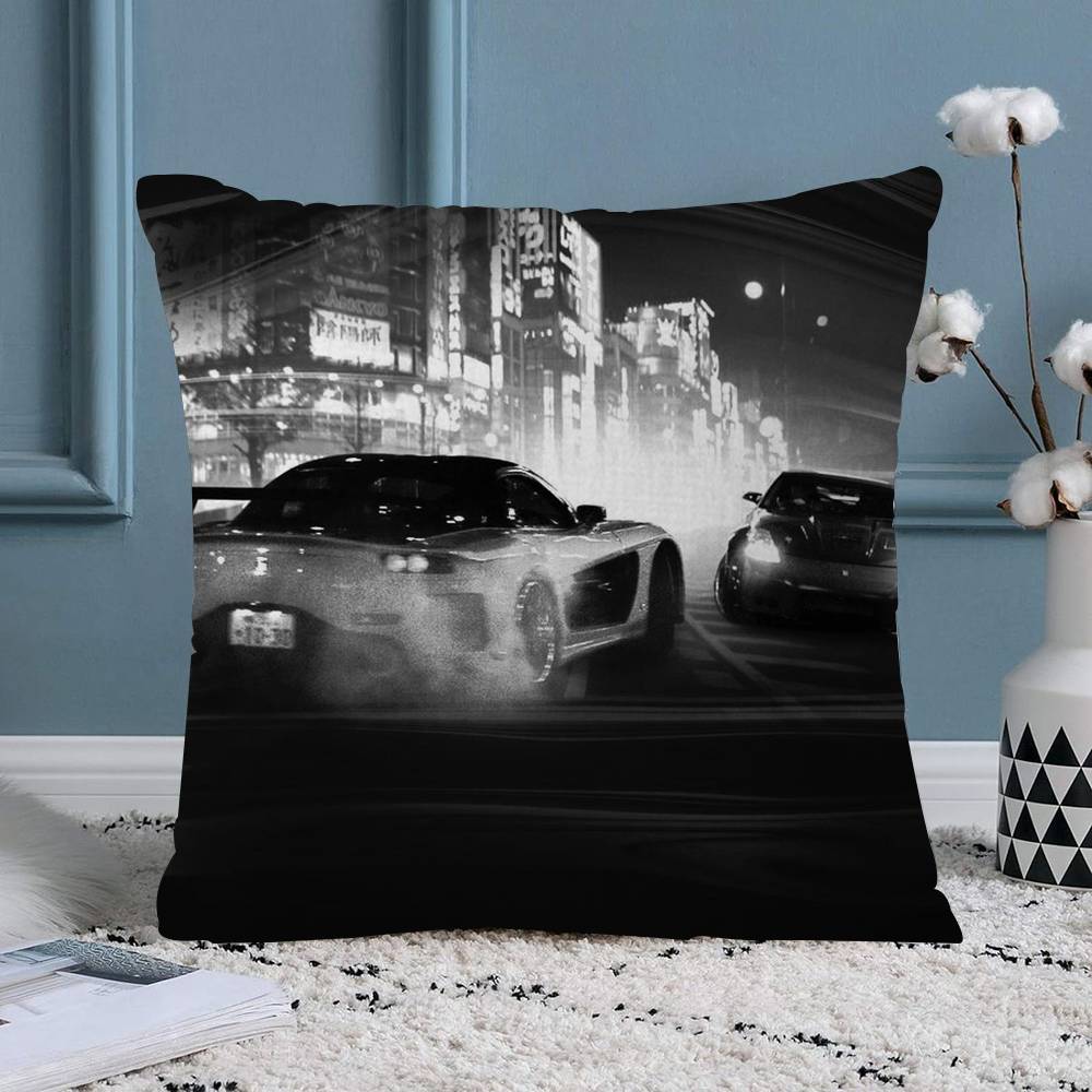 FFast and FFurious Pillowcase Toon Gift Cushion Cover Bedroom Home Sofa Chair Seat Decor Pillow Case