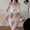 Suspender Sexy Erotic Female Sweet Pure Desire Neck Erotic Underwear Seduction Lace Suit