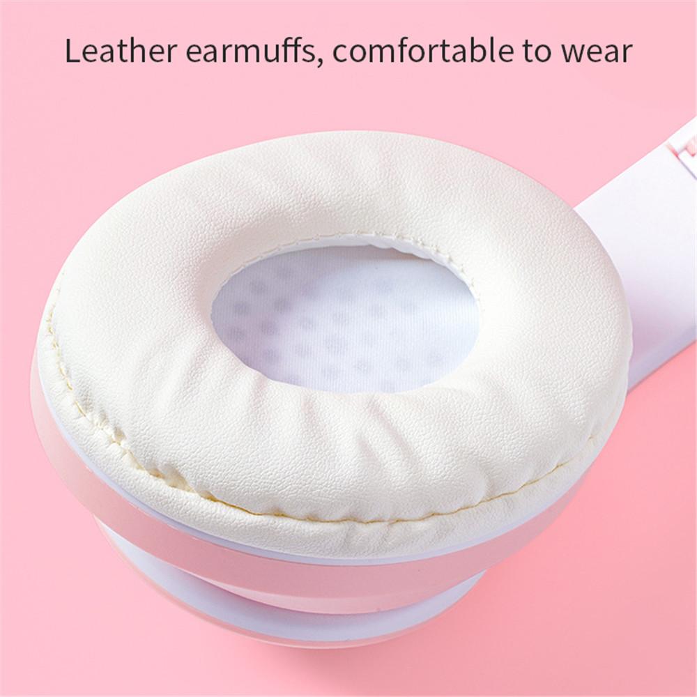 Wireless Luminous Cat Ear Bluetooth Headset