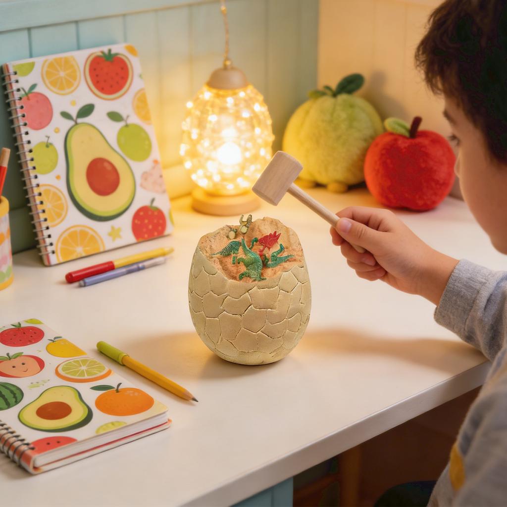 Dinosaur Excavation Archaeological Model Toy Simulation Skeleton Treasure Gift