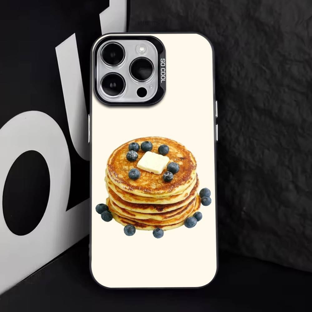 

Tempting bread Phone Case For iPhone 17,16,15,14,13,12,11 Plus,Pro Max,XS,Colorful Silver Black Cover iPhone14ProMax