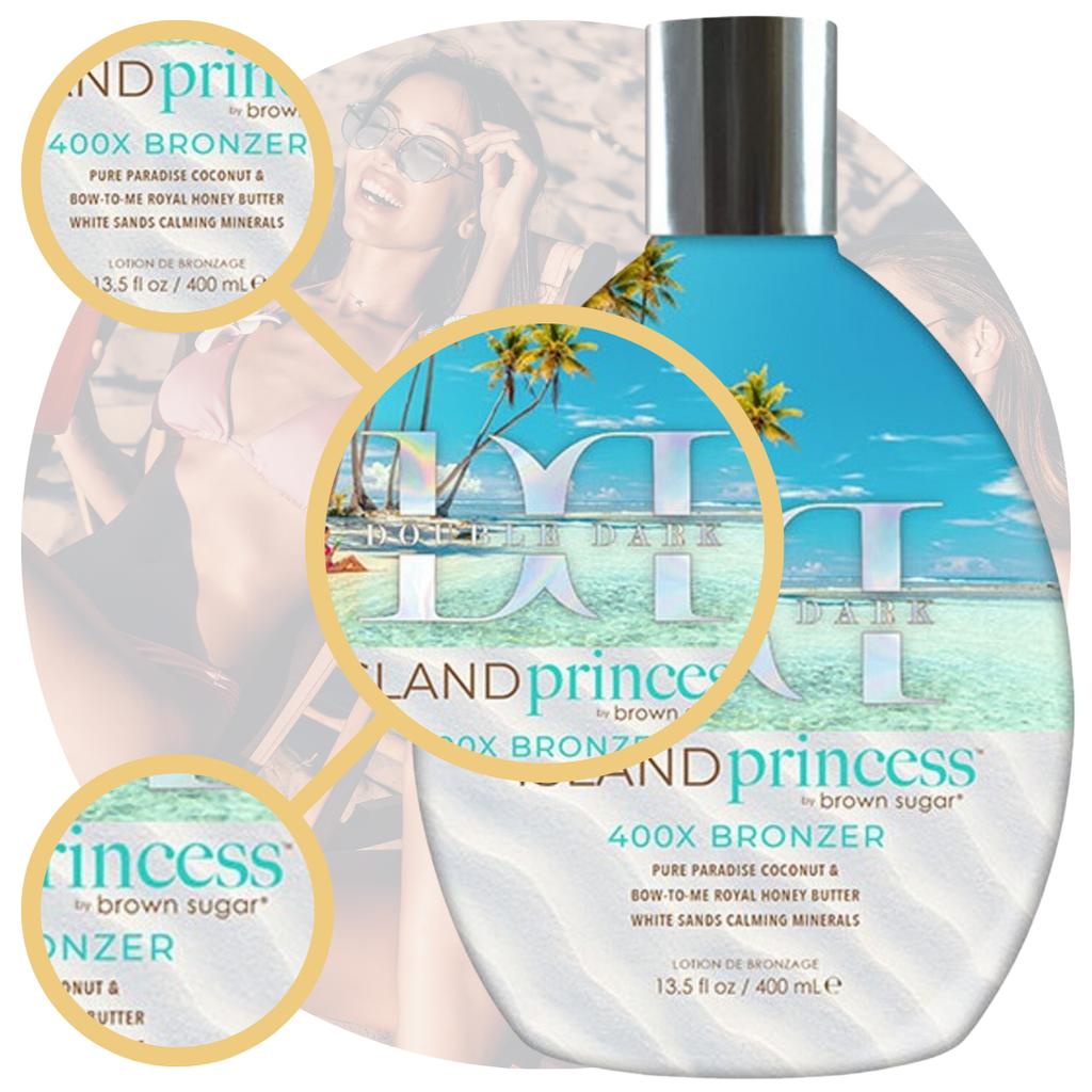 Brown Sugar Double Dark Island Princess Bronzer 400ml