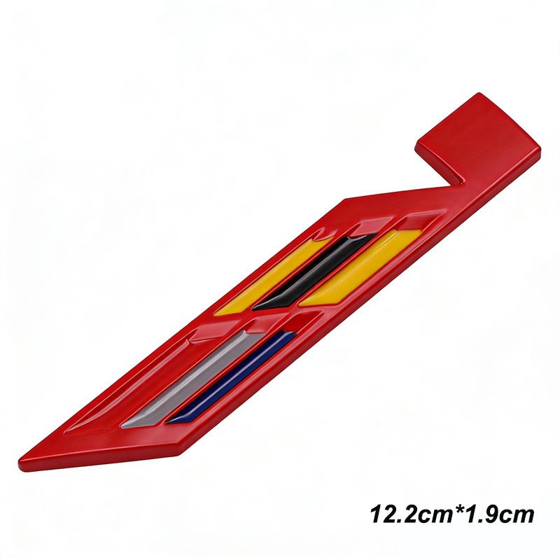 3D Metal Car Fender Decorative Sticker For Cadillac CT4 CT5 CT6 XT4 XT5 Sports Modification Accessories