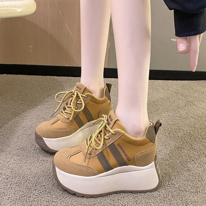 Zhao Ruth platform sneakers Forrest Gump shoes 6cm height increase 2025 popular versatile autumn new muffin dad shoes
