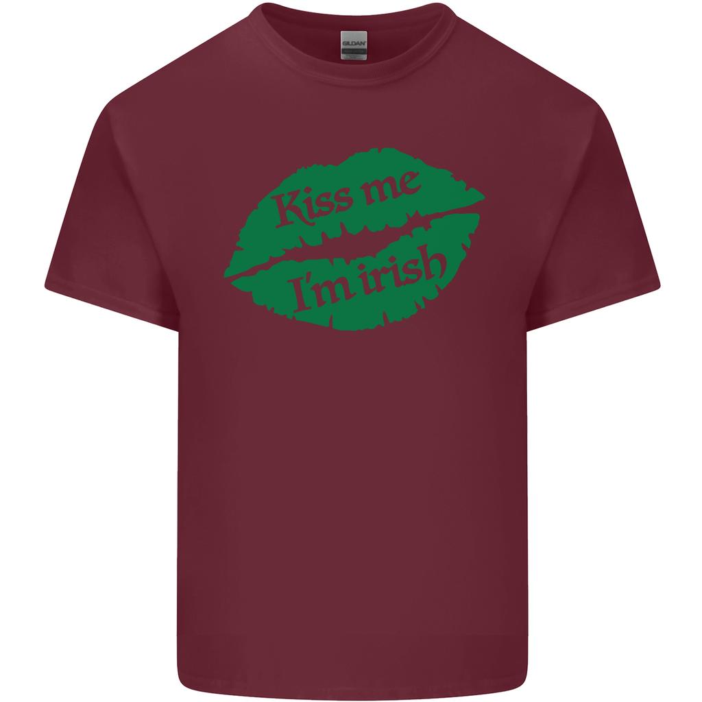 Kiss Me Im Irish St Patricks Day Unisexs Light Cotton TShirt