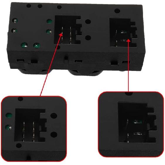 5L1Z14529AA Power Master Window Switch for Ford F150 2004 2005 2006 2007 2008; for Ford Expedition/Crown Victoria 2003-2006(Grand Marquis Marauder