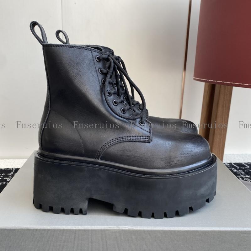 

Классические женские ботильоны до щиколотки, круглый носок, шнуровка, толстая подошва, ретро британский стиль, модные простые высококачественные ботинки, осенне-зимние ботинки 39