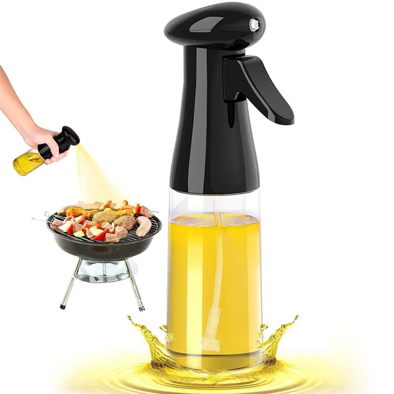1PC Cooking Oil Glass Sprayer 200ML Oil Sprayer for Cooking Food Grade Olive Oil Sprayer