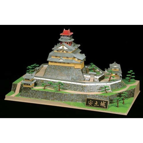 Doyusha 1/360 Famous Japanese Castles DX Series Azuchi Castle Plastic Model DX6
