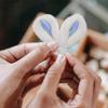 MAGICLULU 30pcs Plush Bunny Ear Hair Clip Decoration Easter DIY Rabbit Ears Hairpins Hair Barrettes Headwear Fabric Charm DIY Craft Easter Party