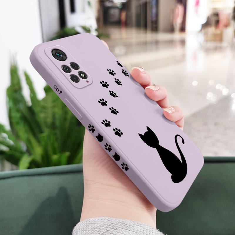 Cat Paw Print Phone Case For Xiaomi Redmi Note 15 Pro Plus 4G 5G Silicone Cover