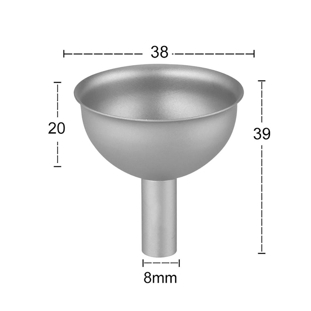 

Mini Titanium Funnel Corrosion-resistant Non-rusting High Hardness for Wine Decanter Vodka