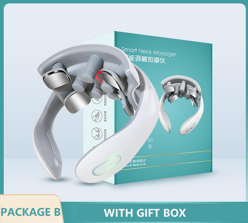 Back And Neck Smart Massage Instrument Shoulder Neck Massage Cervical Vertebra Health Care Vibrator Relieve Pain Muscle
