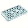 1 Stuks Blauwe Ronde IJsvorm met Deksel, Koelkast IJsvorm Bal, Koelkast Keuken Accessoire Tray Bevroren Drank