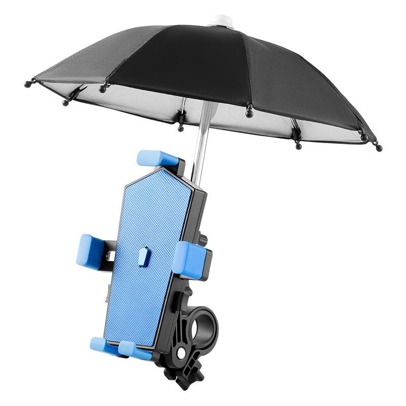 360° Rotatable Phone Mount with One-Key Lock for Bicycle and Electric Scooter