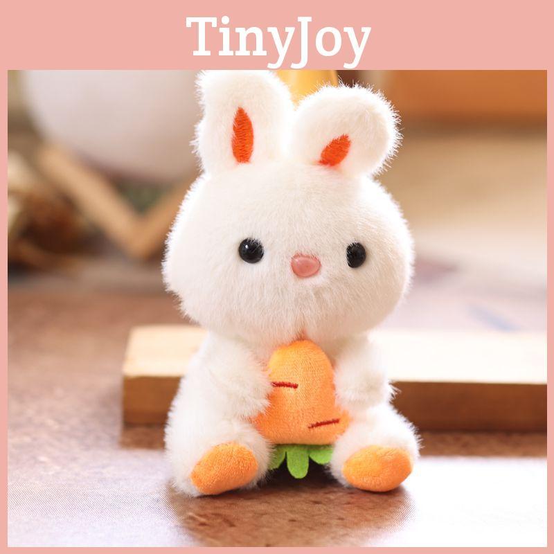 Animal Plush Bunny Charm With Super Soft Short Plush For Kids Gift And Accessories